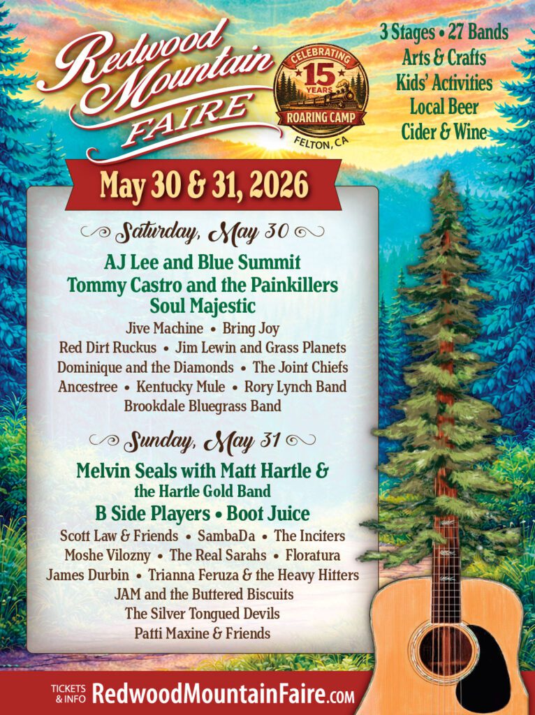 Redwood Mountain Faire 2026